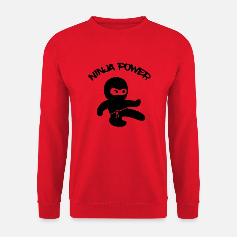 Ninja Power - Unisex Pullover - Rot