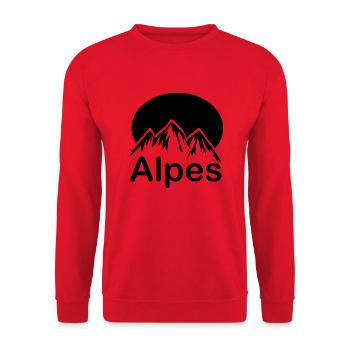 climbing - Unisex Pullover - Rot - Vorne - Alina (178cm) & Michal (187cm)