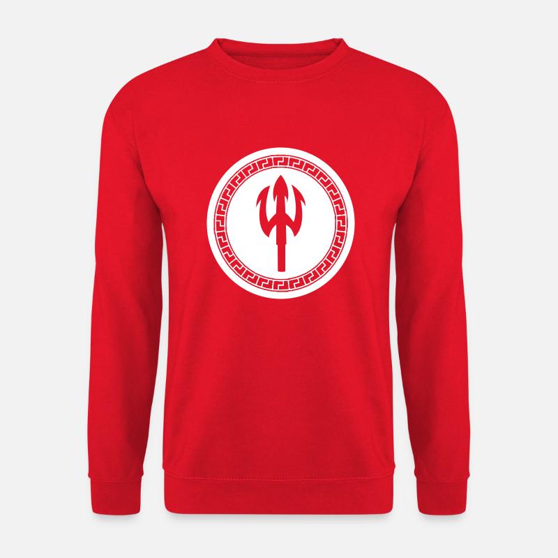 trident - Unisex Sweatshirt - red