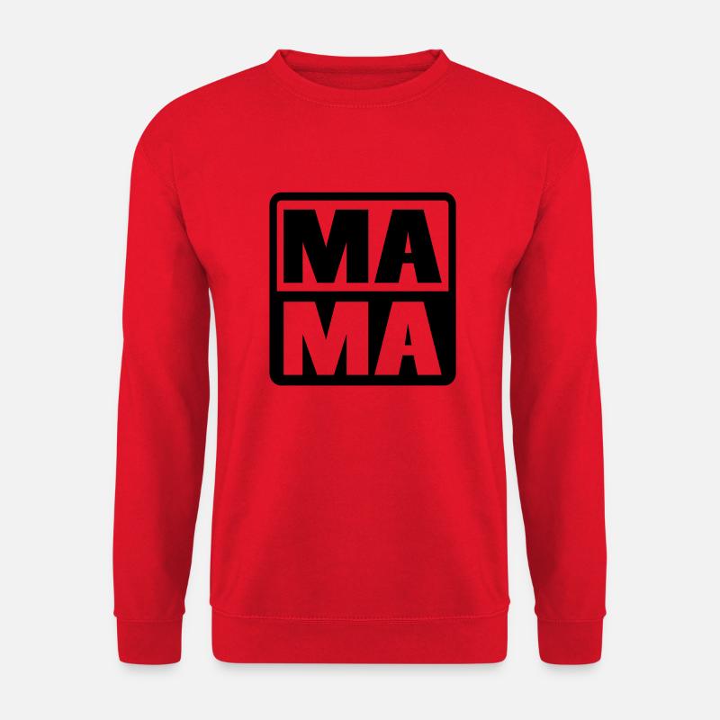 MAMA - Unisex Sweatshirt - red