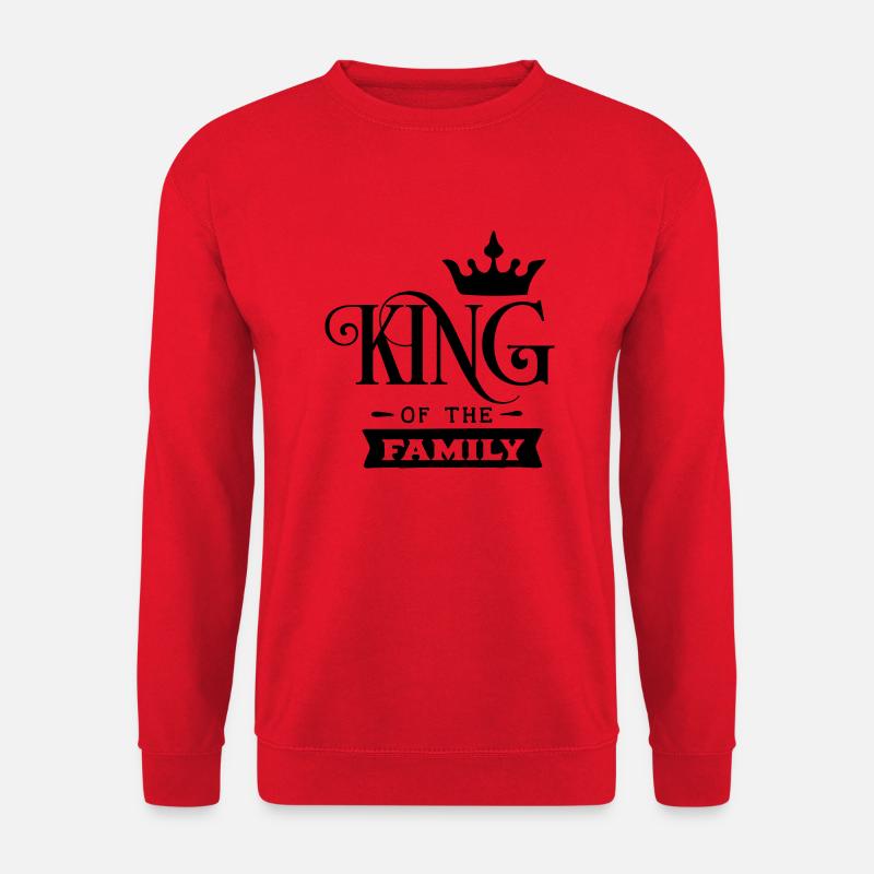 König - Unisex Pullover - Rot