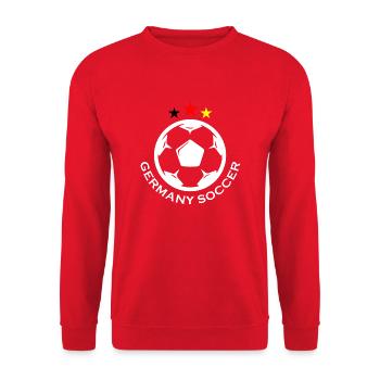 Fußball Football - Sweat-shirt Unisexe - rouge - Devant - Alina (178cm) & Michal (187cm)