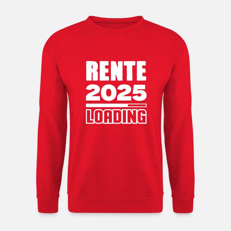 rente loading 2025 - Unisex Pullover - Rot