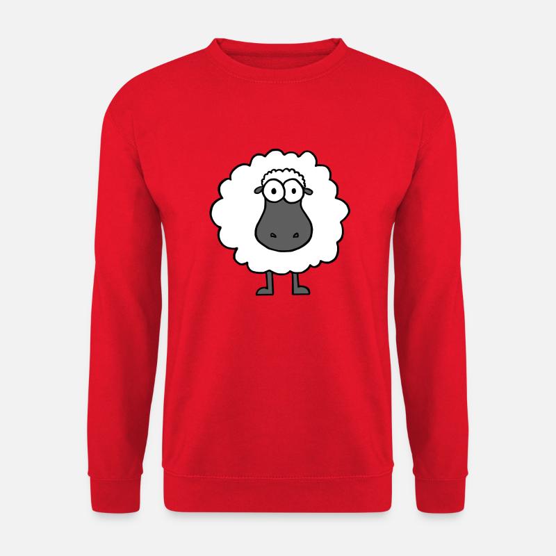 Schaf - Unisex Pullover - Rot