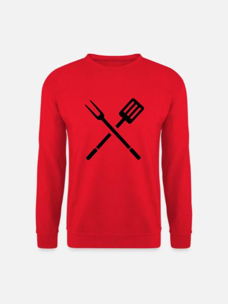 Griller - Sweat-shirt Unisexe - rouge