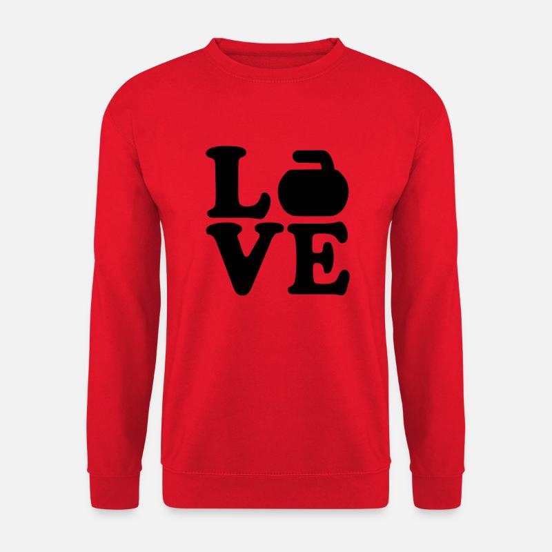 Curling - Unisex Sweatshirt - red
