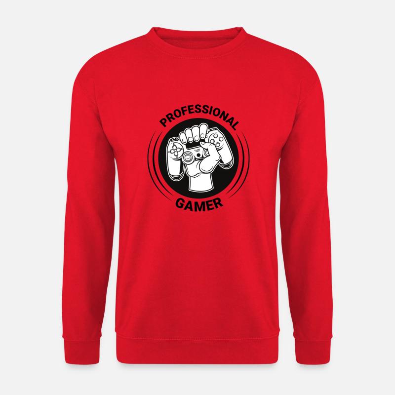 Pro Gamer - Unisex Pullover - Rot