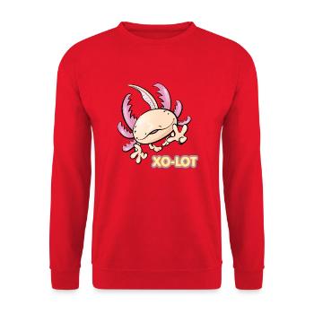 XO LOT - Sweat-shirt Unisexe - rouge - Devant - Alina (178cm) & Michal (187cm)