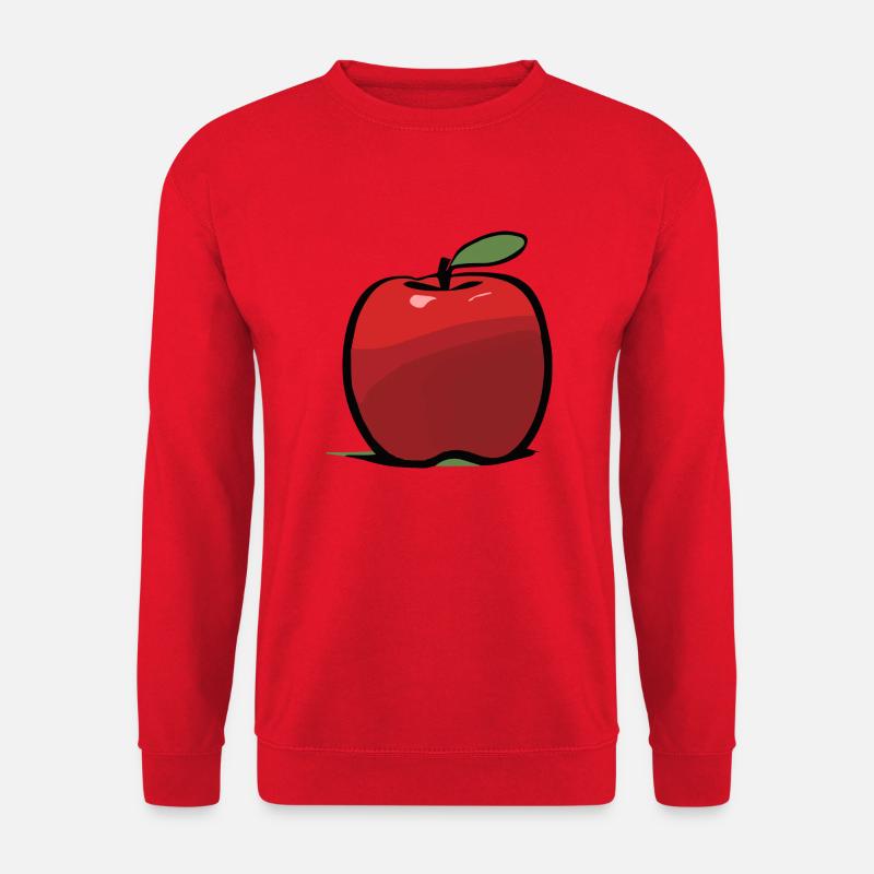 Apfel - Unisex Pullover - Rot