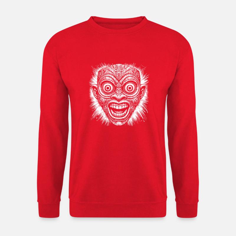Maske - Unisex Pullover - Rot