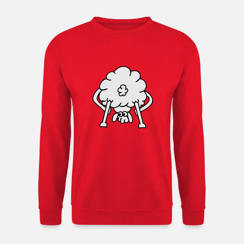 sau bakfra - Unisex Pullover - Rot