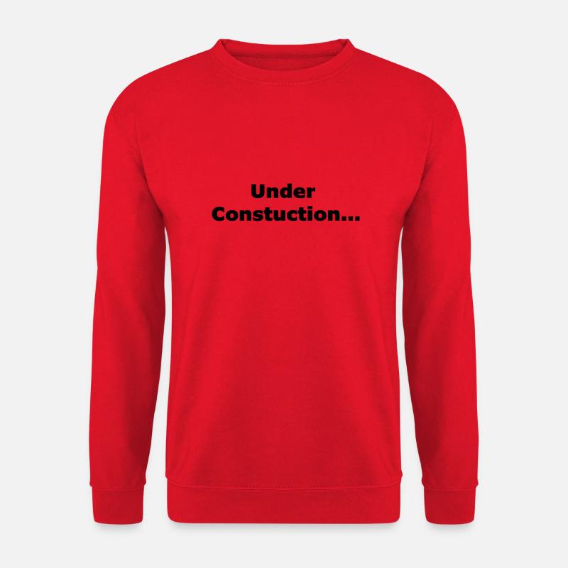 Under construction - Unisex Sweatshirt - red