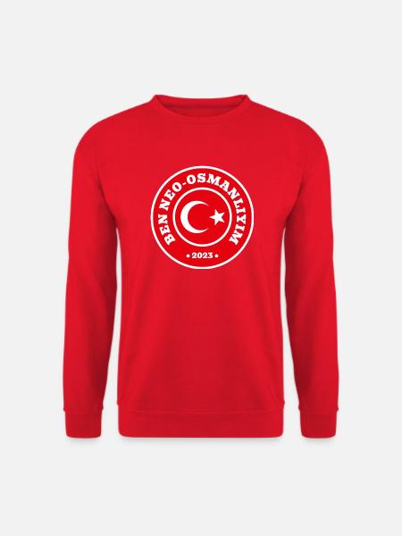 OSMANLI - BEN NEO-OSMANLIYIM - YENI BÜYÜK TÜRKIYE - Unisex Pullover - Rot