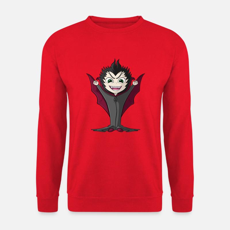Comic Petit vampire - Sweat-shirt Unisexe - rouge