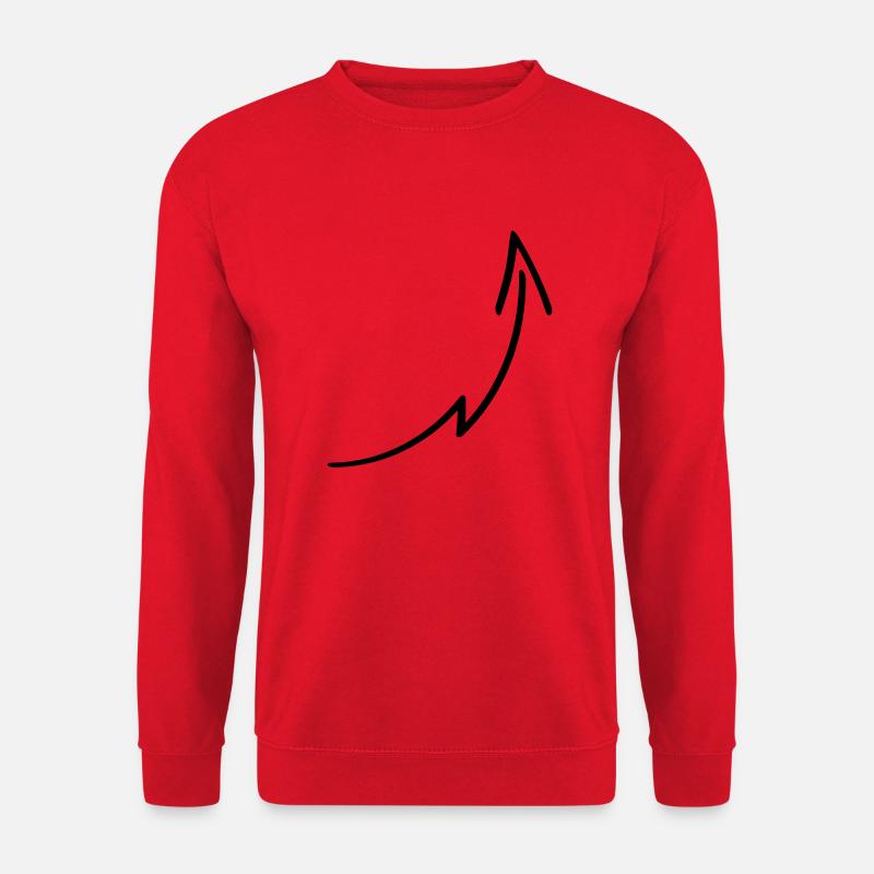 Arrow Design - Unisex Pullover - Rot