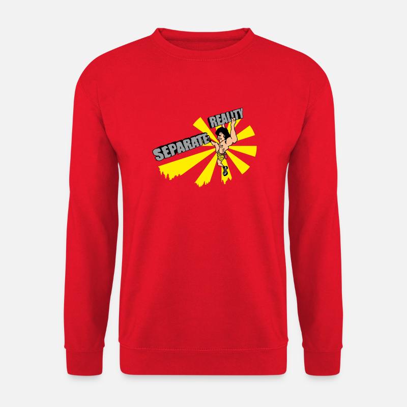 Wolfgang Güllich in Separate Reality - Unisex Pullover - Rot