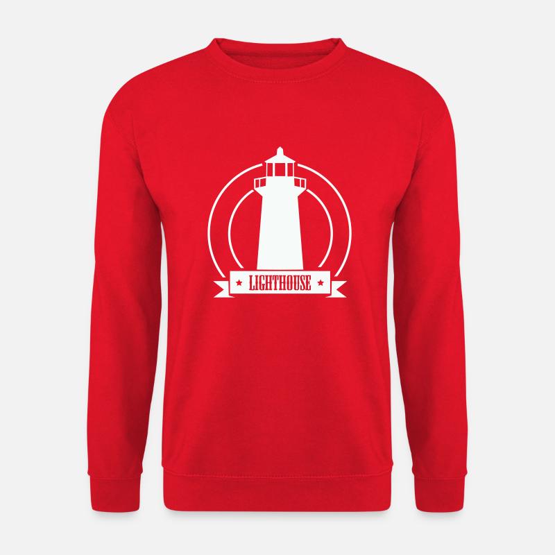lighthouse - Unisex Pullover - Rot