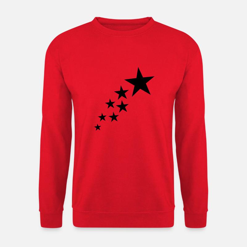 Sterne - Unisex Pullover - Rot