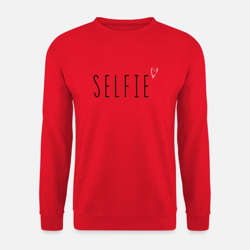 Selfie - Unisex Pullover - Rot