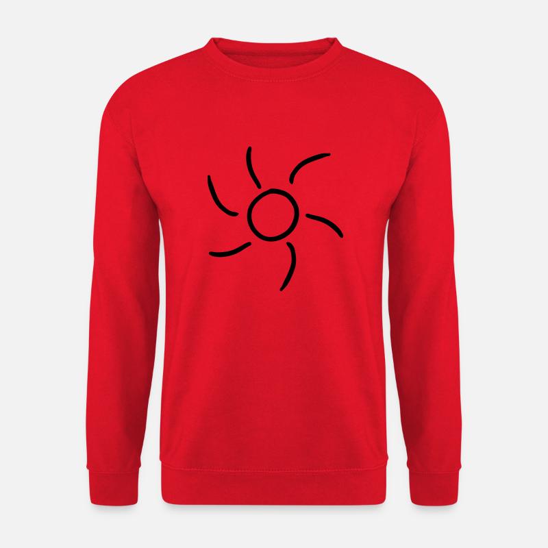 sonne - Unisex Pullover - Rot