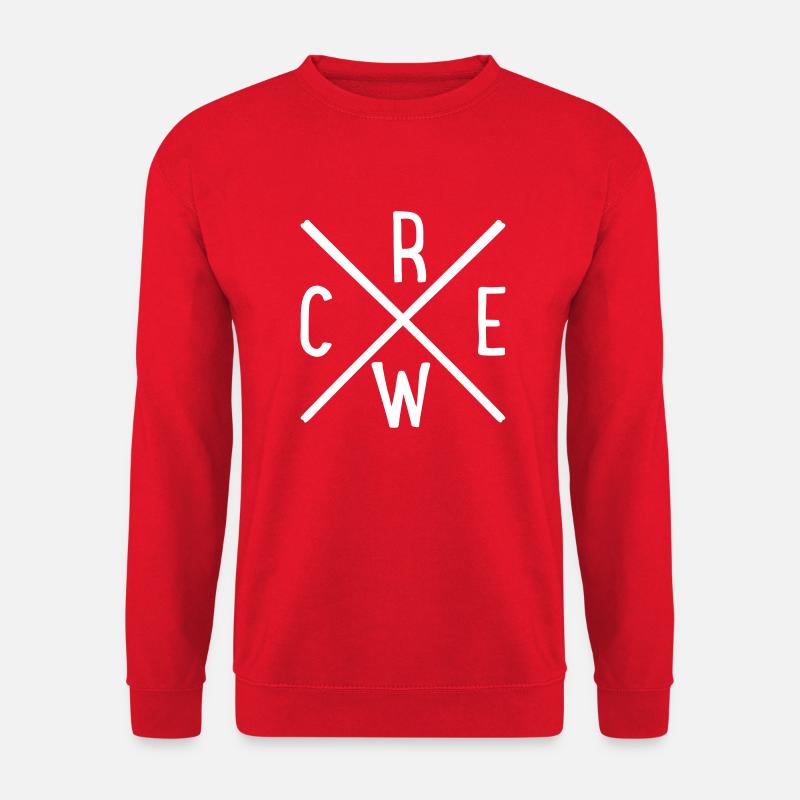 Crew - Unisex Pullover - Rot