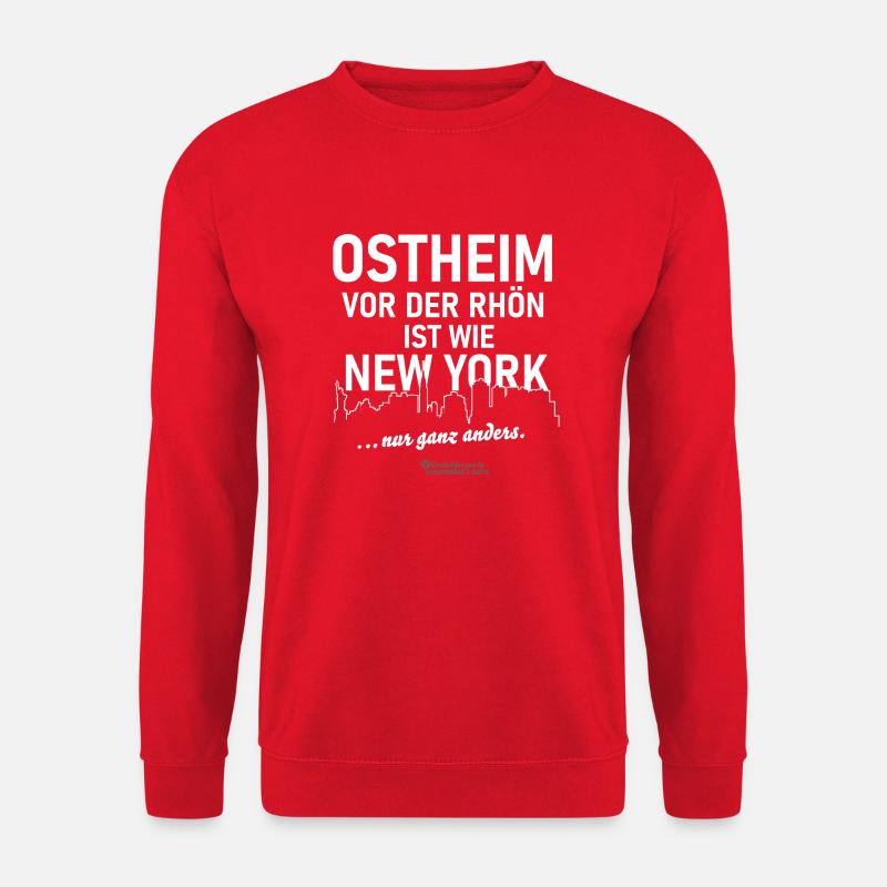 Ostheim vor der Rhön - Unisex Pullover - Rot