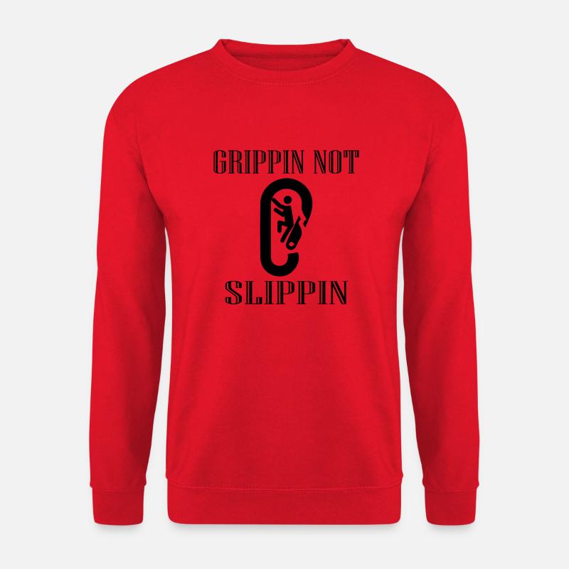 Bouldering Climbing Climbing - Unisex Sweatshirt - red