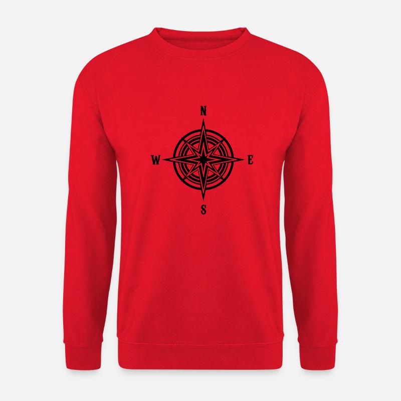Compass - Unisex Sweatshirt - red