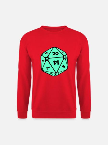 Cube - Unisex Sweatshirt - red