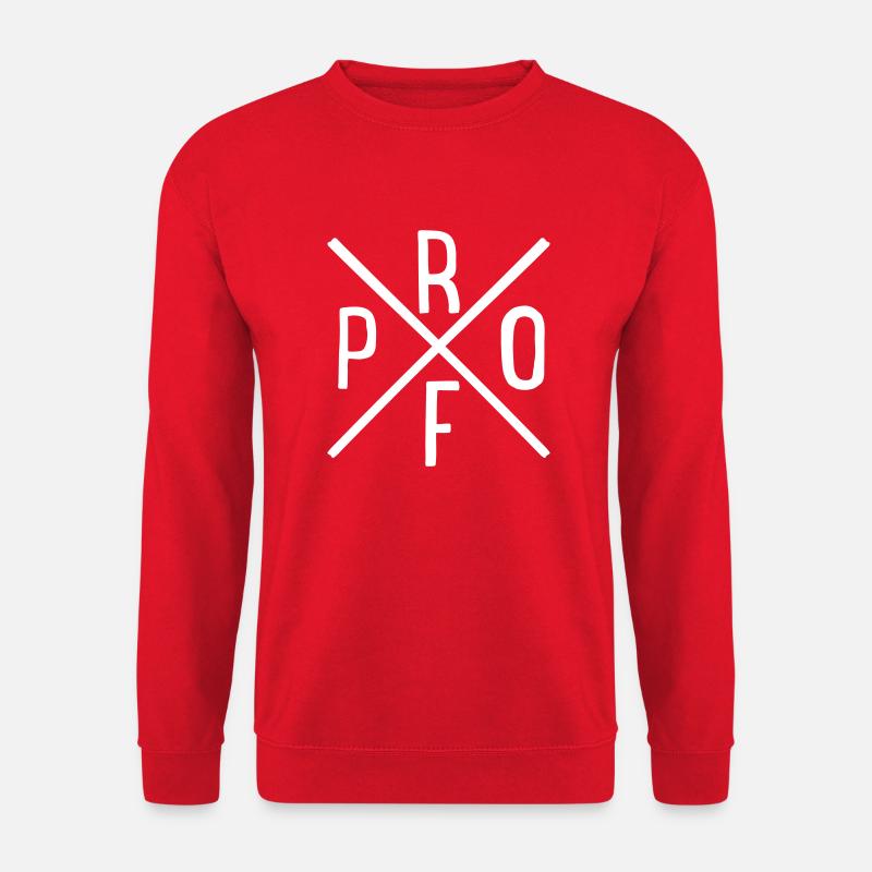 Prof - Unisex Pullover - Rot