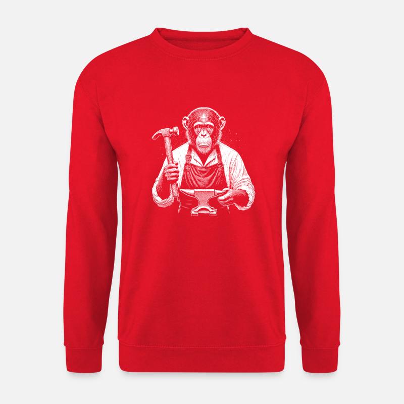 Schmied - Unisex Pullover - Rot