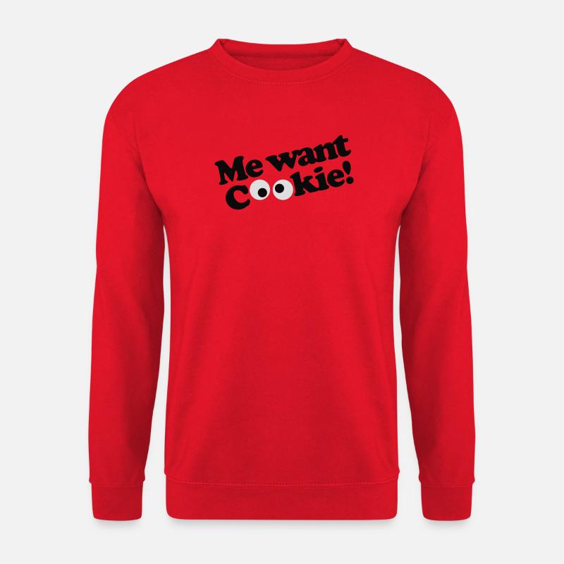 Ich will Plätzchen! - Unisex Pullover - Rot