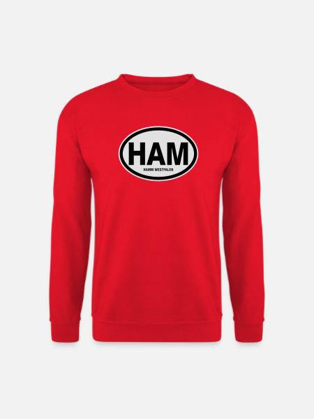 HAM Hamm Westfalen - Unisex Pullover - Rot