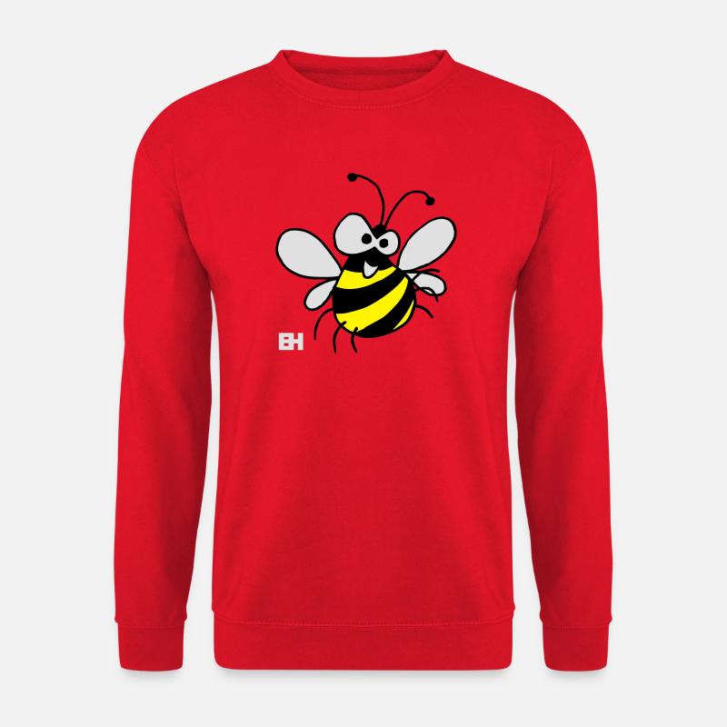 Biene - Unisex Pullover - Rot