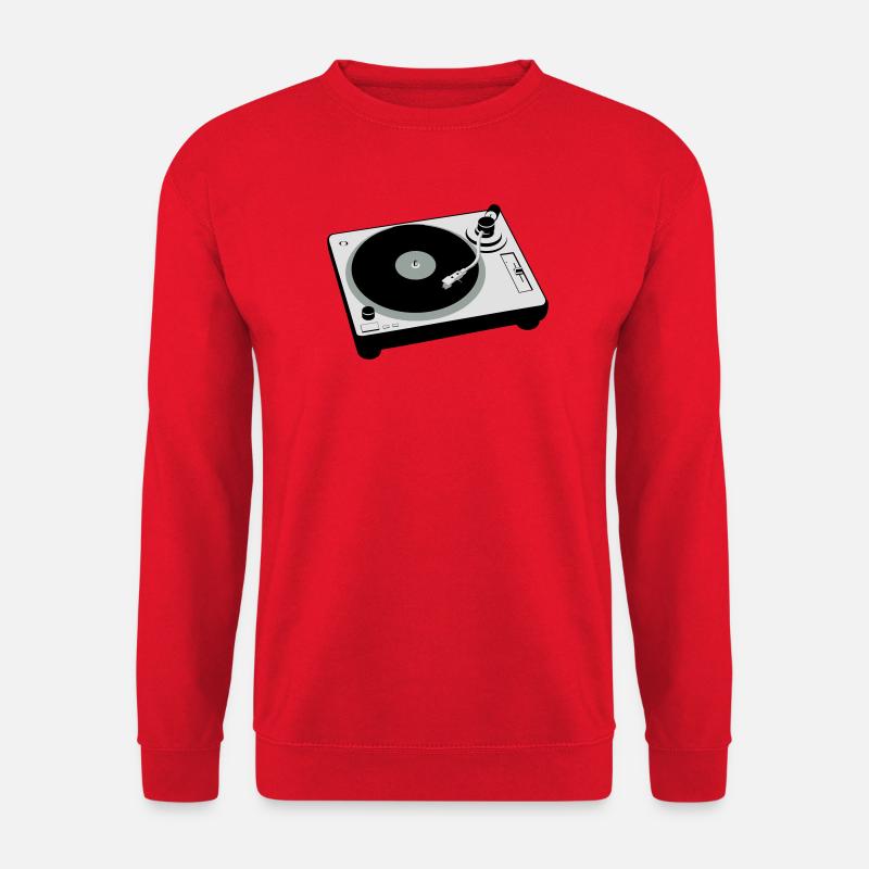 Turntable - Unisex Pullover - Rot