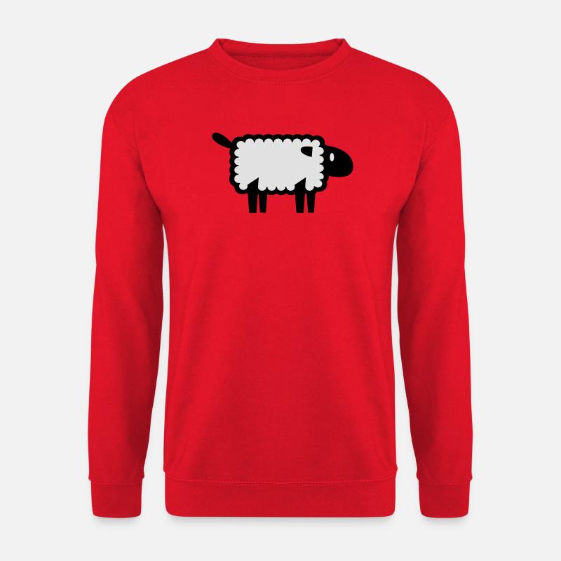 schaf - Unisex Pullover - Rot