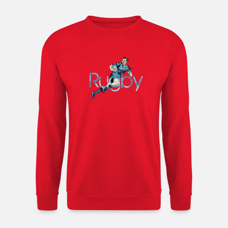 Rugby - Unisex Sweatshirt - red