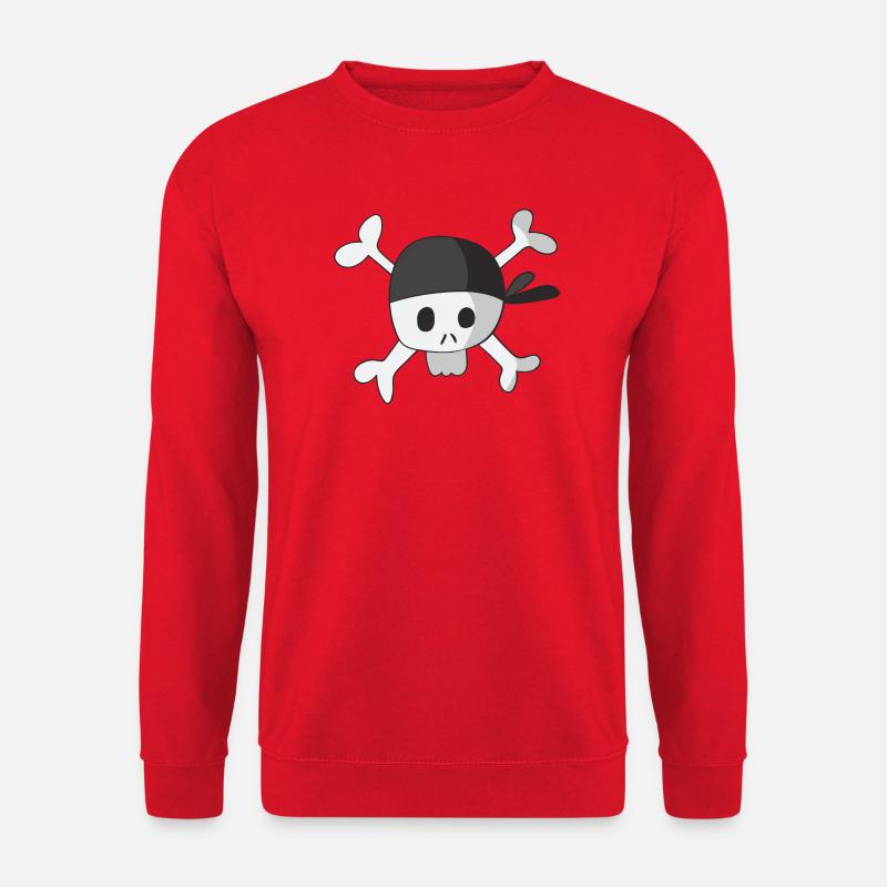 Pirat - Unisex Pullover - Rot