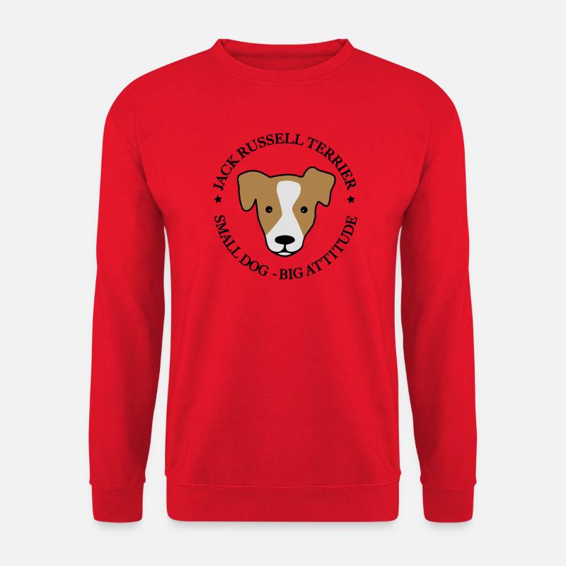 Jack Russell Terrier - Unisex Sweatshirt - red