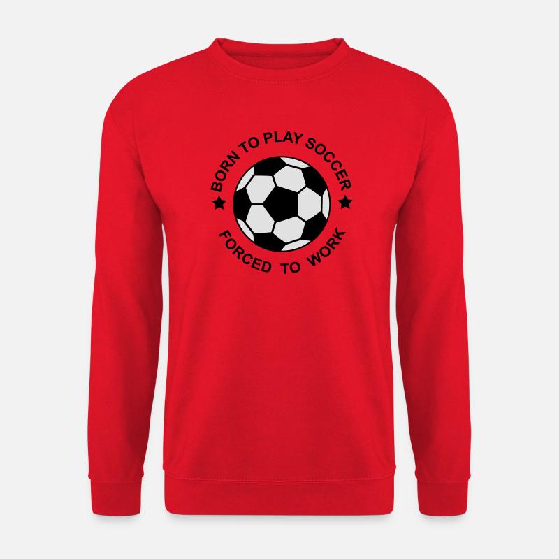 Fußball - Unisex Pullover - Rot