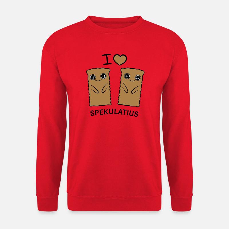 I LOVE SPEKULATIUS - Unisex Pullover - Rot
