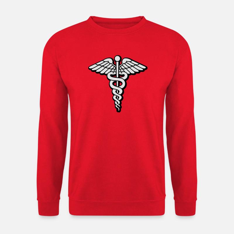 Medizin Siegel - Unisex Pullover - Rot