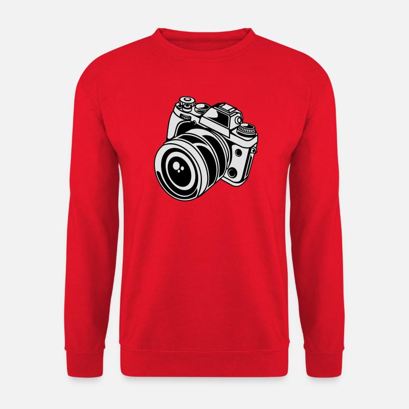 2541614 135426425 camera - Unisex Pullover - Rot