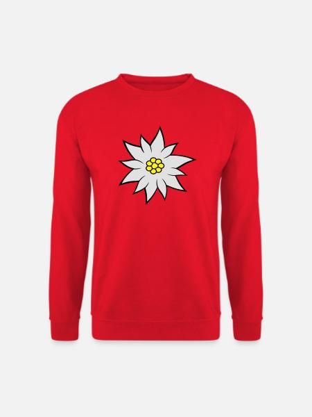 Edelweiss - Unisex Pullover - Rot