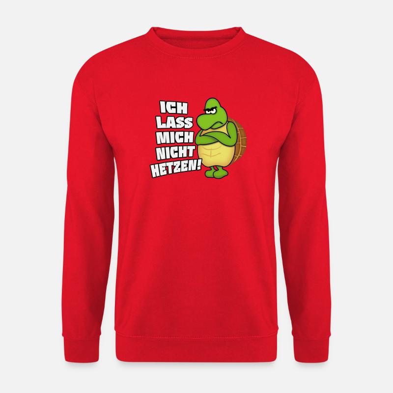 I let not rush me! - Unisex Sweatshirt - red