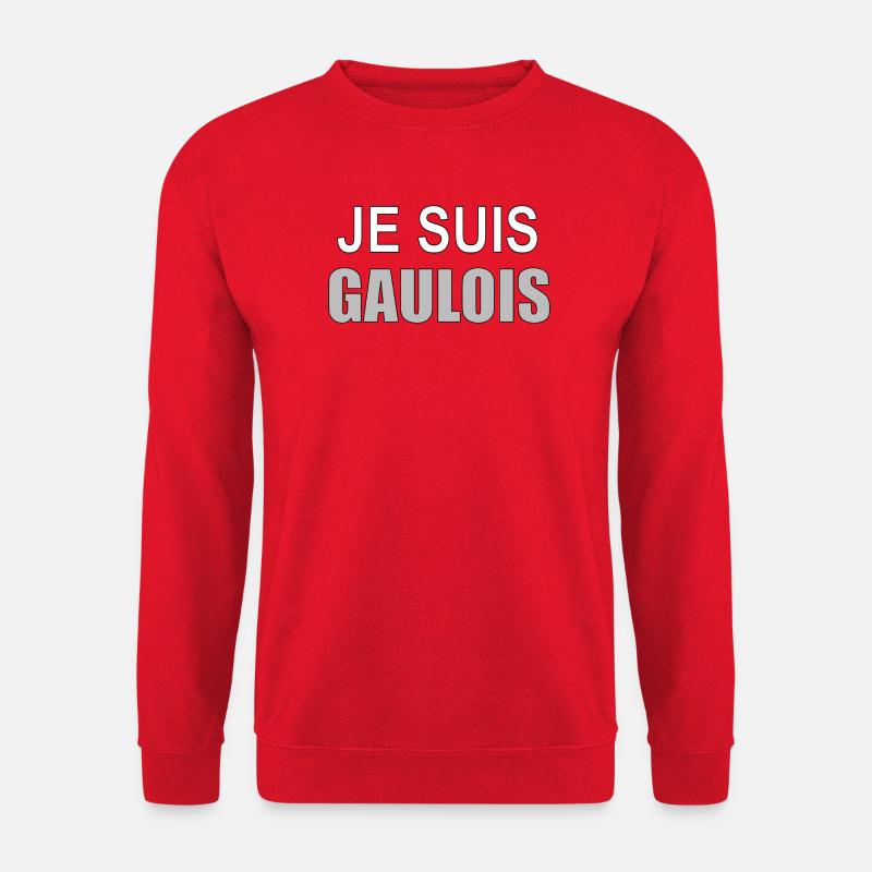 ICH BIN GALLIER - Unisex Pullover - Rot
