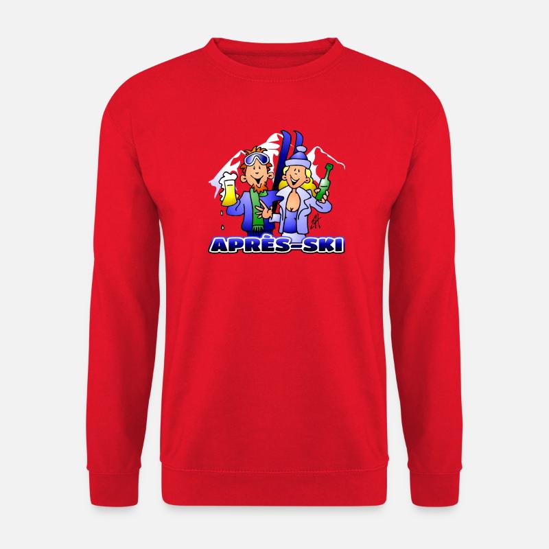 Après-ski - Unisex Pullover - Rot