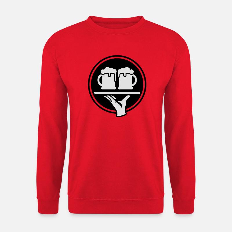 Bier Kellner - Unisex Pullover - Rot