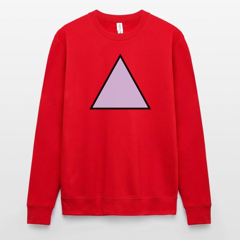 hipster triangle triangle shape Unisex Sweatshirt