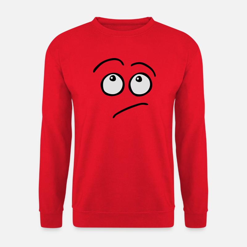 rolleyes - Unisex Pullover - Rot